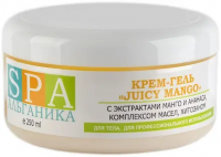 АЛЬГАНИКА. Крем-гель для тела «Juicy Mango» 250мл. с экстрактами манго и ананаса, комплексом масел, хитозаном купить в Электростали